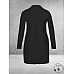 Plus Basics Blazer Long Jacket ZWART